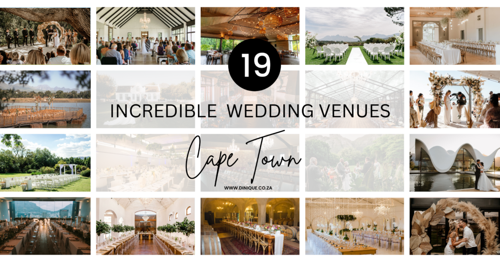 Incredible Cape Town Wedding Venues
