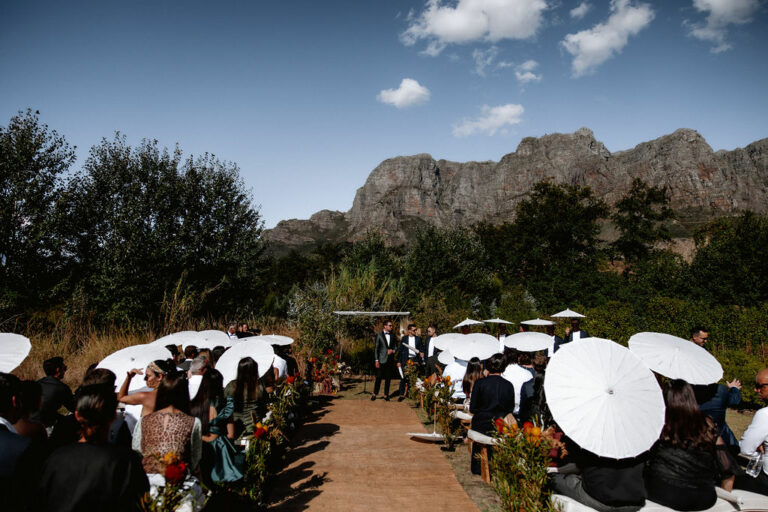 Getting Married at Johannesdal in Cape Town