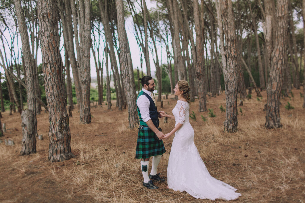 Winery Road Forest Weddings in Cape Town
